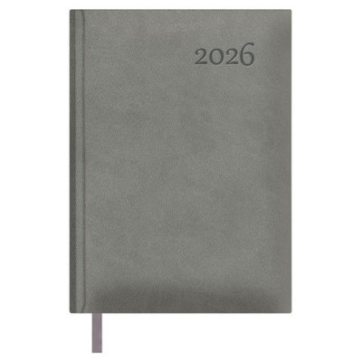 AGENDA 2026 LAUSANA D&Iacute;A P&Aacute;GINA 14 X 20 CM. COLOR GRIS DOHE 12739 - 26 (Espera 4 dias) en Huesoi